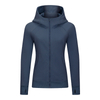 Women's Full Zip Hoodie Jacket Winter Fleece Workout Track Jacket with Pockets for Fitness