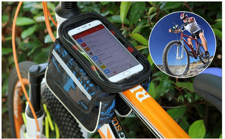 Bike Phone Front Frame Bag Bicycle Bag Waterproof Bike Phone Case