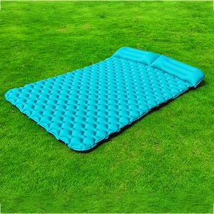 Single Size Air Mattress for Inflatable Portable Blow Up Mattresses Foldable Air Bed for Camping Backpacking