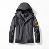 3 in 1 Waterproof Mountaineering Jacket Windproof Winter Snow Coat for Men