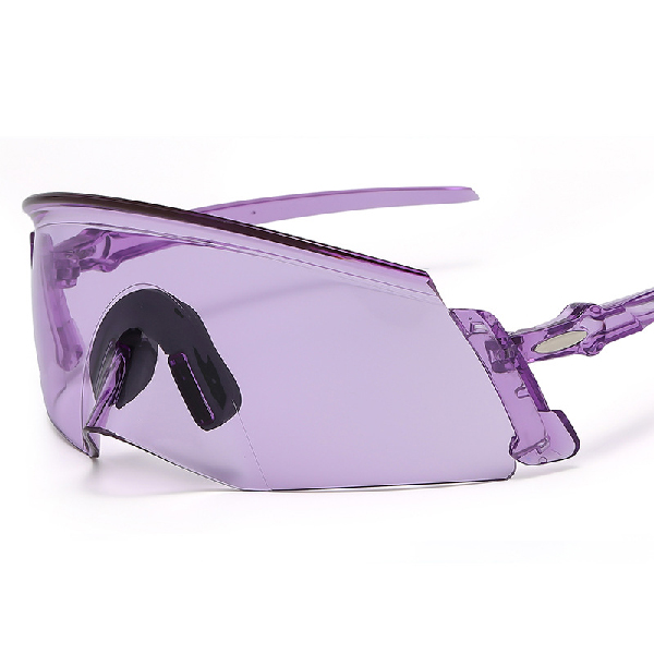 Unisex Polarized Frameless Biking Glasses UV400 UV Protection Outdoor Sunglasses 