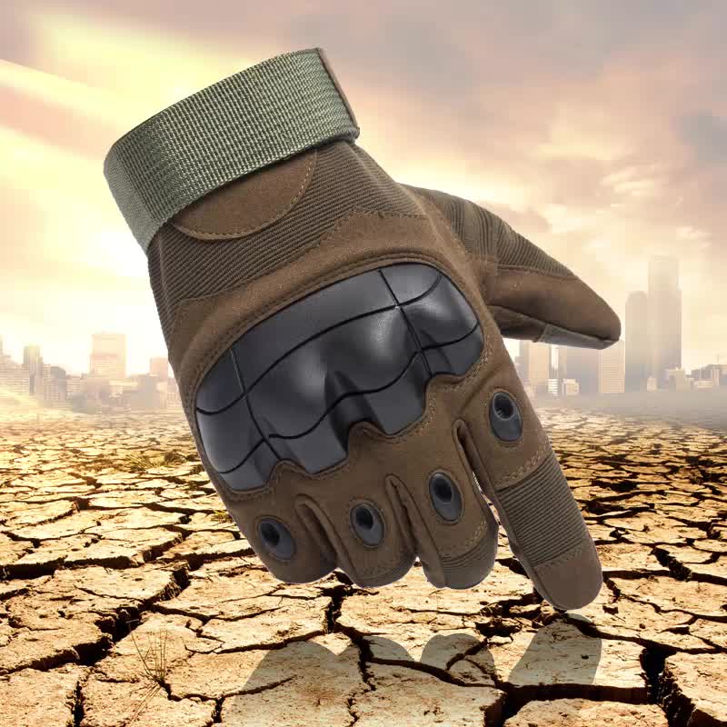 Hiking Gloves Touchscreen Gloves with Hard Knuckle for Hunting Hiking Airsoft Camping
